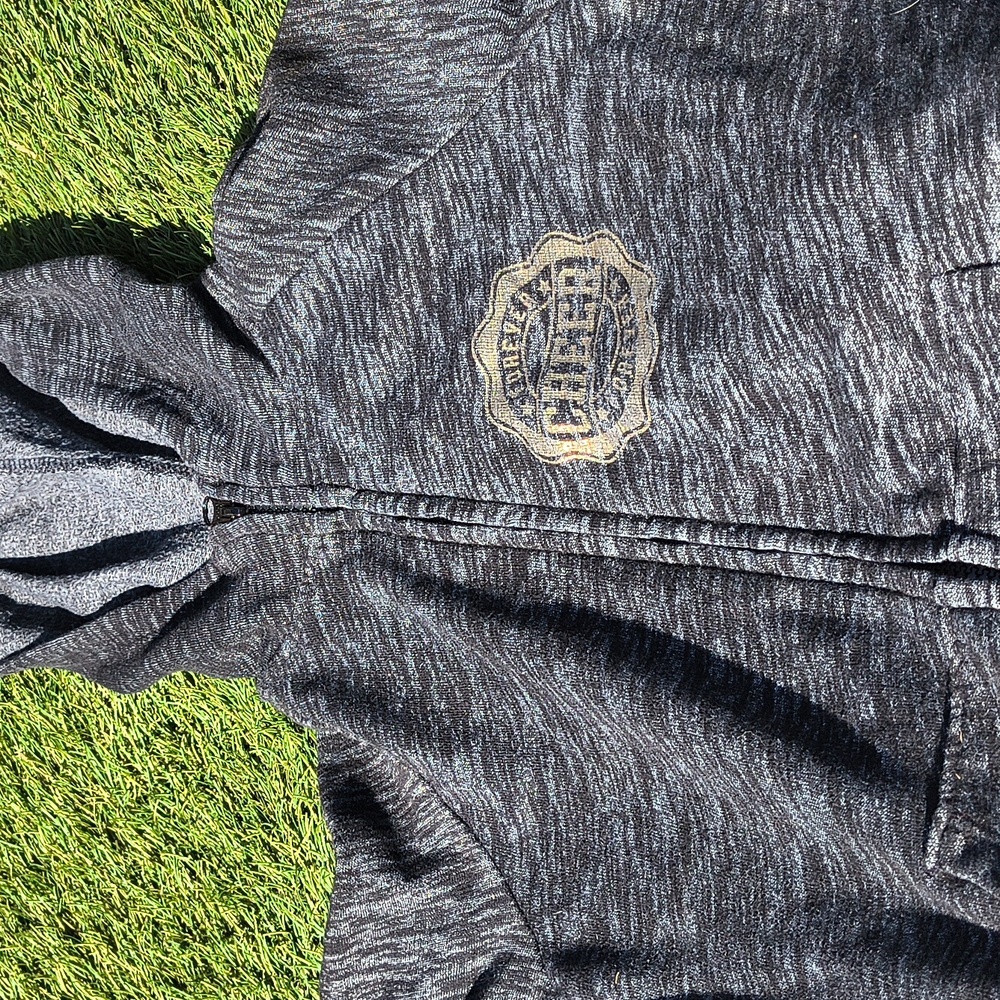 Girls zip up cheer hoodie